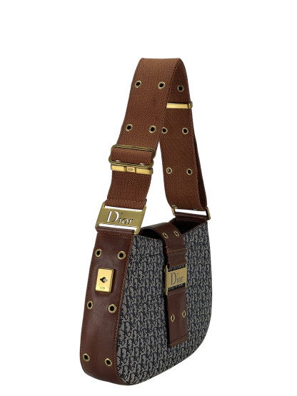 CHRISTIAN DIOR - Trotter Pattern Street Chic Shoulder Bag