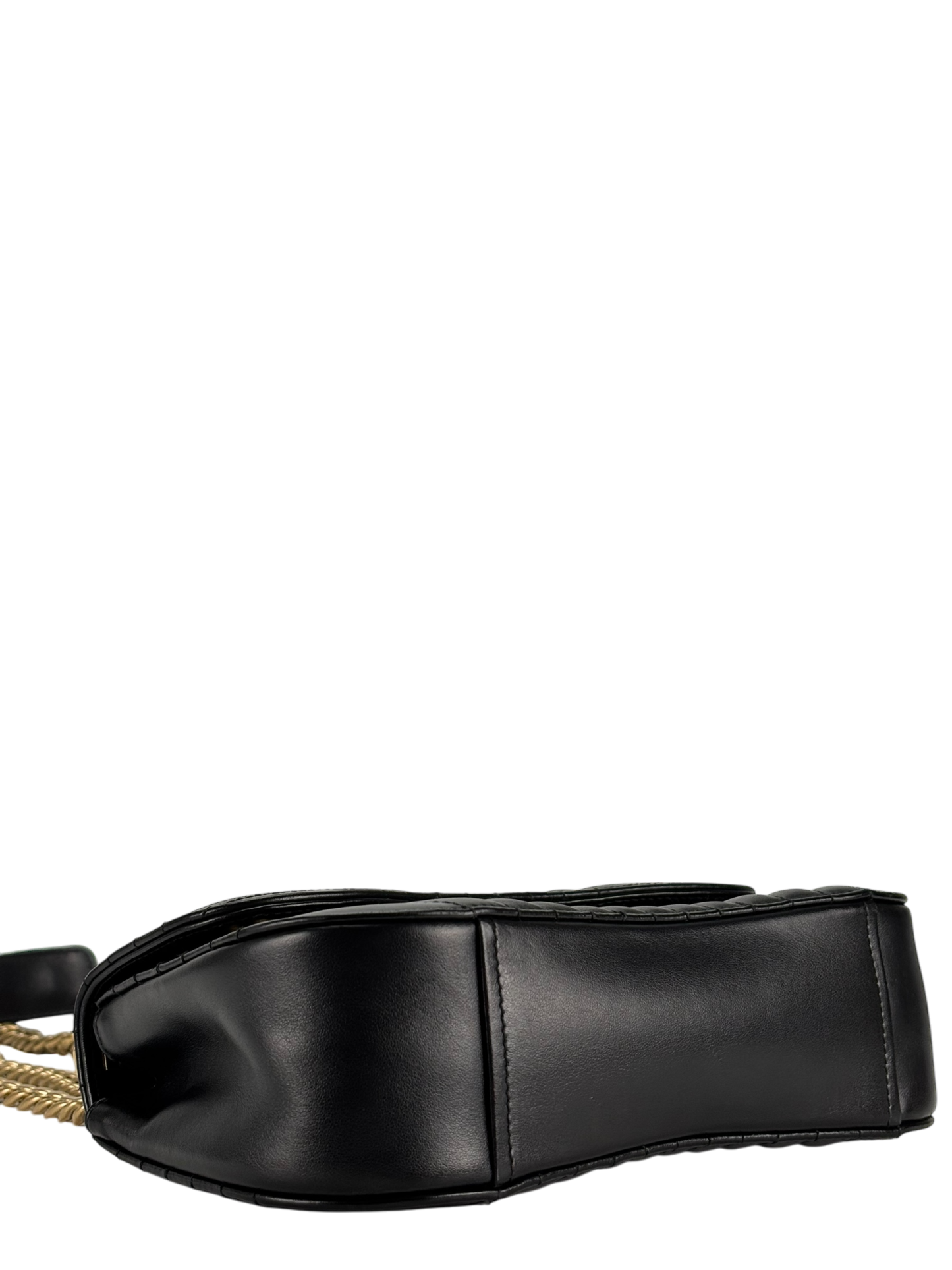 PRADA - Black Calfskin Soft Diagramme Camera Bag