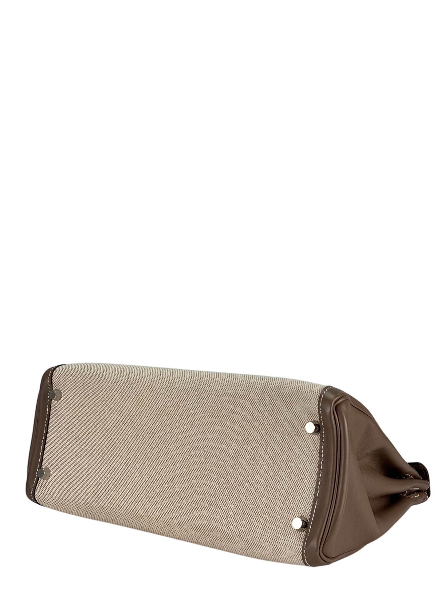 HERMES - Kelly 32 Etoupe Swift Palladium Hardware 