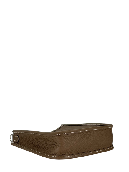 HERMES - Evelyne TPM Evelyne 16 Etoupe Taurillon Clemence Palladium Hardware