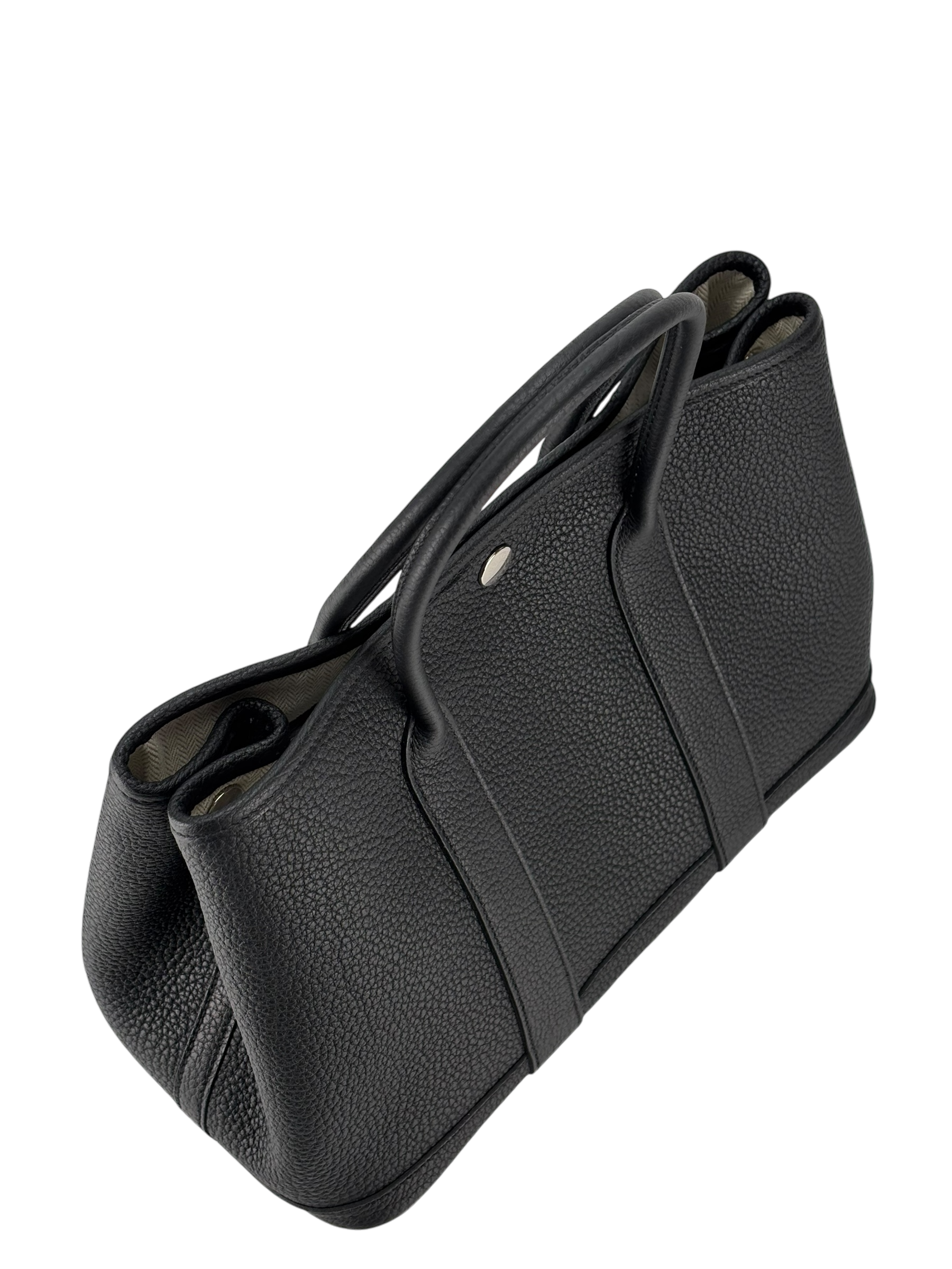 HERMES - Garden Party TPM 30 Noir 89 Negonda 