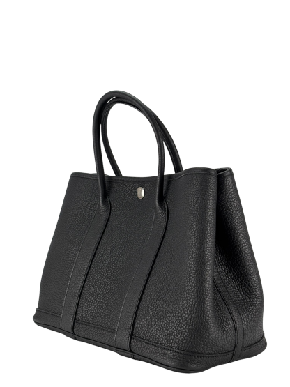 HERMES - Garden Party TPM 30 Noir 89 Negonda 