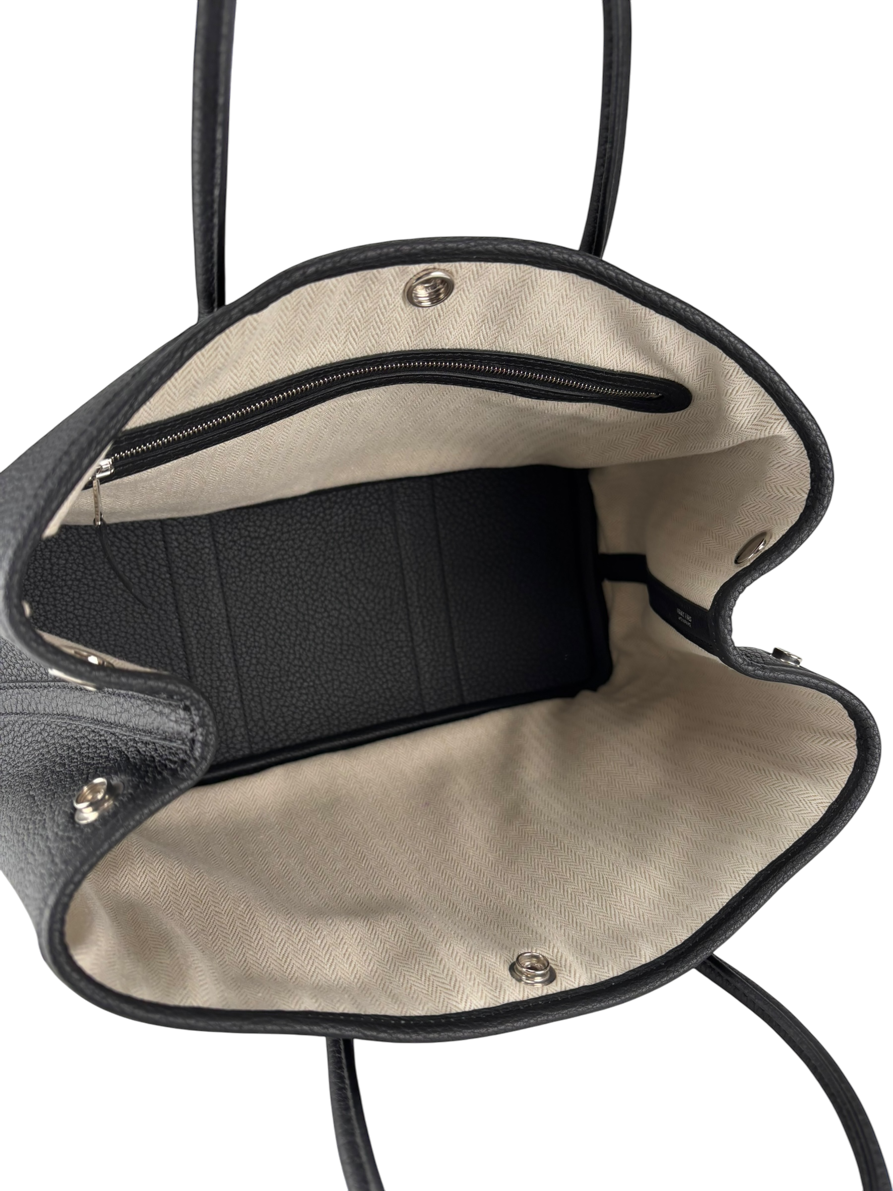 HERMES - Garden Party TPM 30 Noir 89 Negonda 