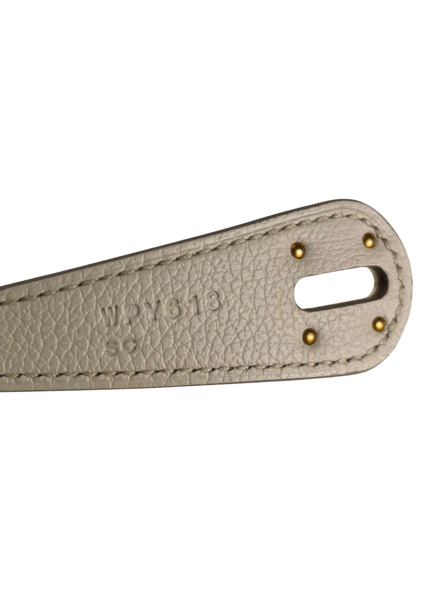 HERMES - Lindy 26 Etoupe Evercolor Beton Gold Hardware