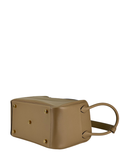 HERMES - Lindy 26 Beige Marfa Evercolor Gold Hardware