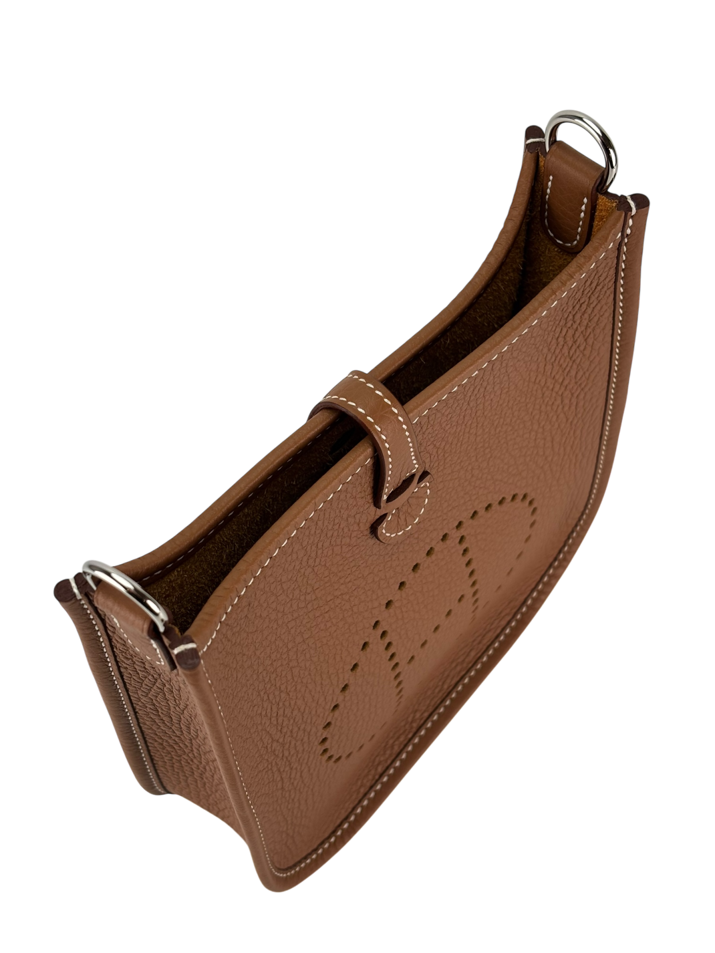 HERMES - Evelyne TPM Evelyne 16 Gold Taurillon Clemence Palladium Hardware