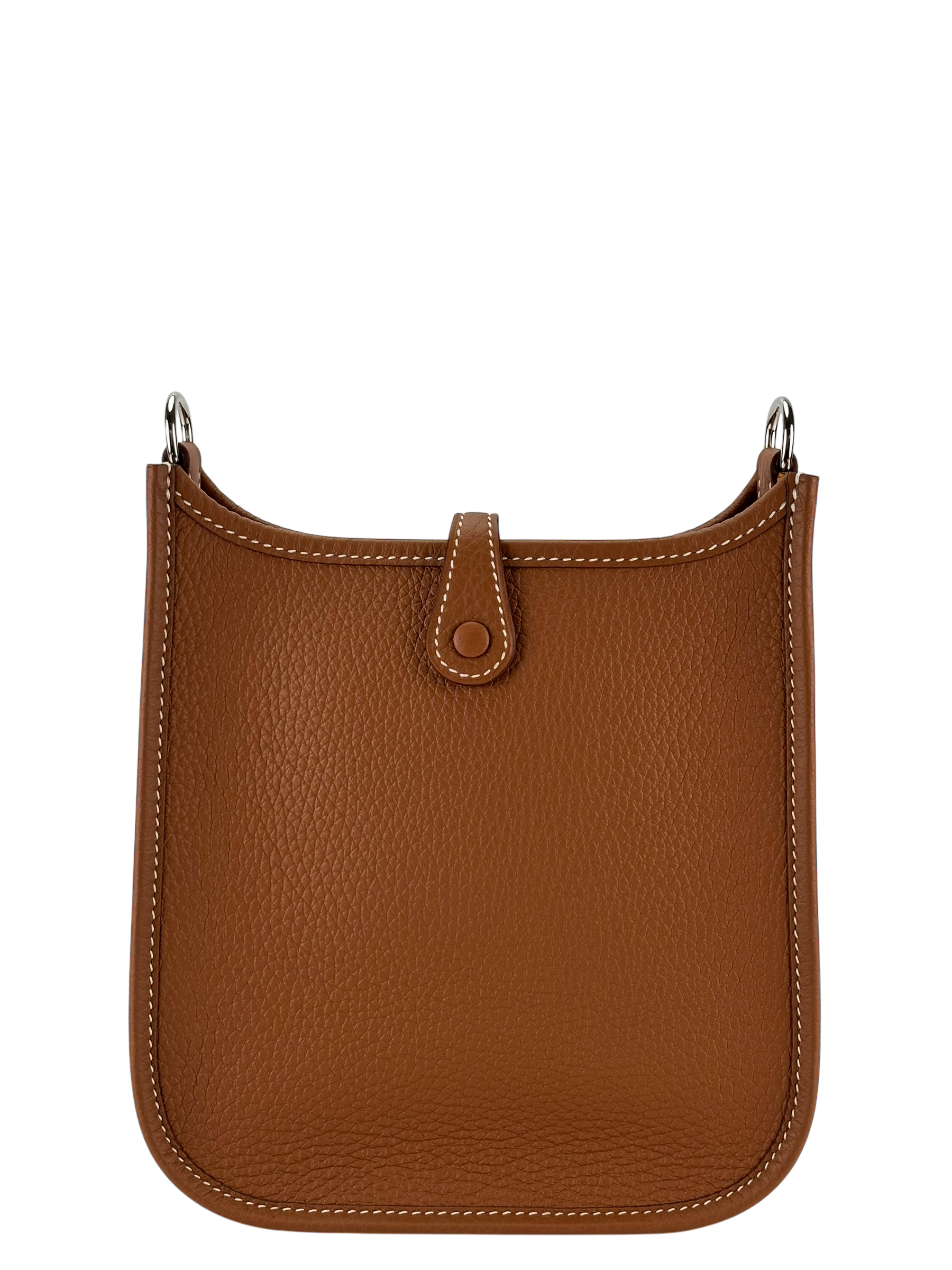 HERMES - Evelyne TPM Evelyne 16 Gold Taurillon Clemence Palladium Hardware