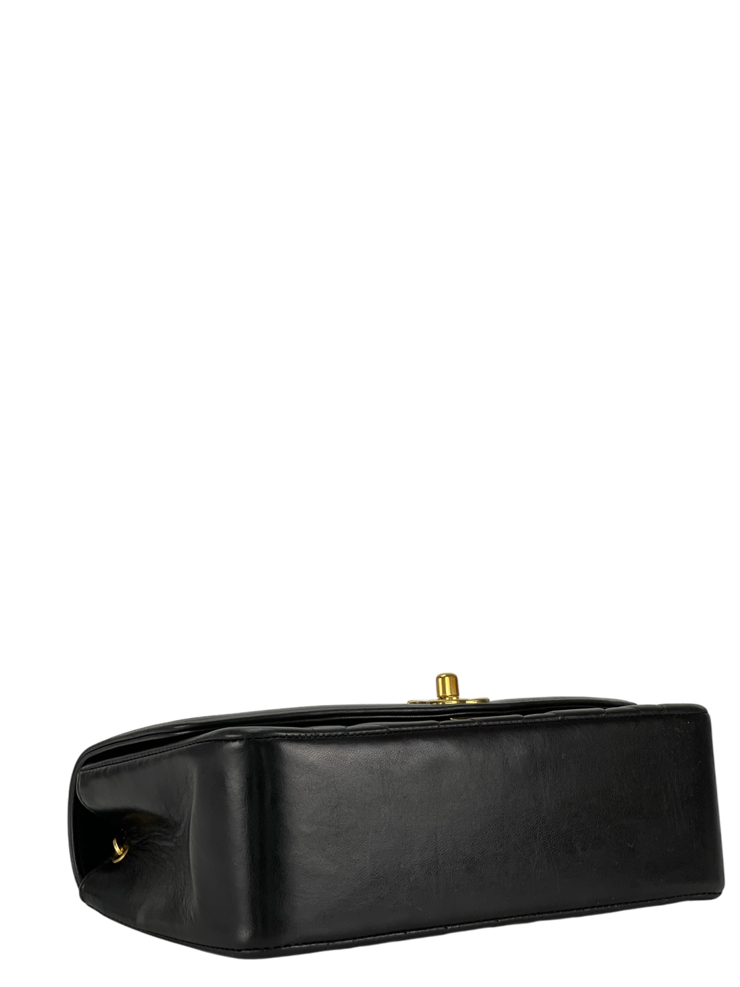 CHANEL - Black Lambskin Small Diana Shoulder Bag