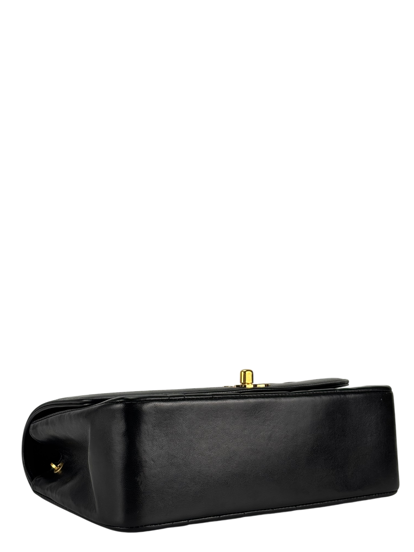 CHANEL - Black Lambskin Small Diana Shoulder Bag