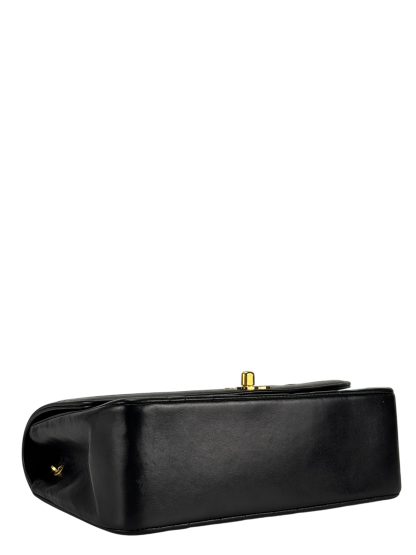 CHANEL - Black Lambskin Small Diana Shoulder Bag