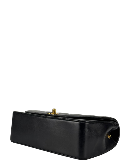 CHANEL - Black Lambskin Small Diana Shoulder Bag