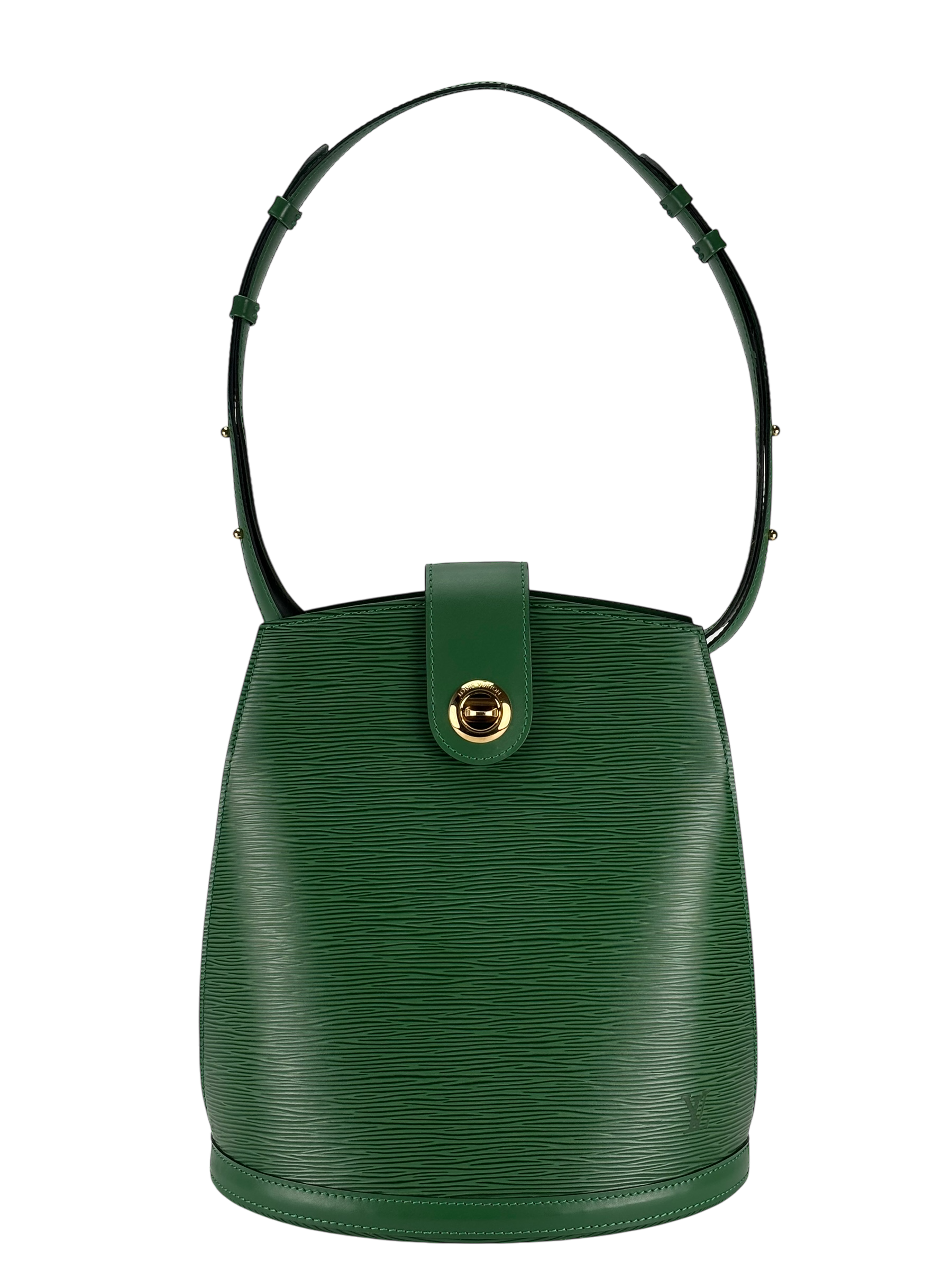 LOUIS VUITTON - Green Epi Cluny Shoulde Bag M52254