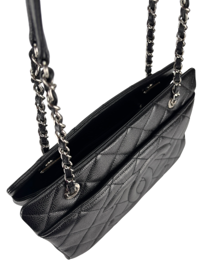 CHANEL - CHANEL - Timeless CC Soft Tote Black Caviar 