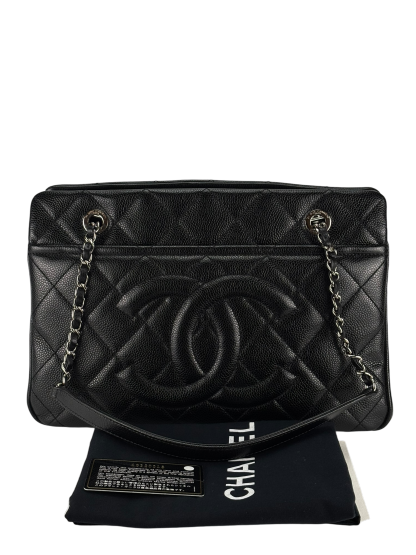 CHANEL - CHANEL - Timeless CC Soft Tote Black Caviar 