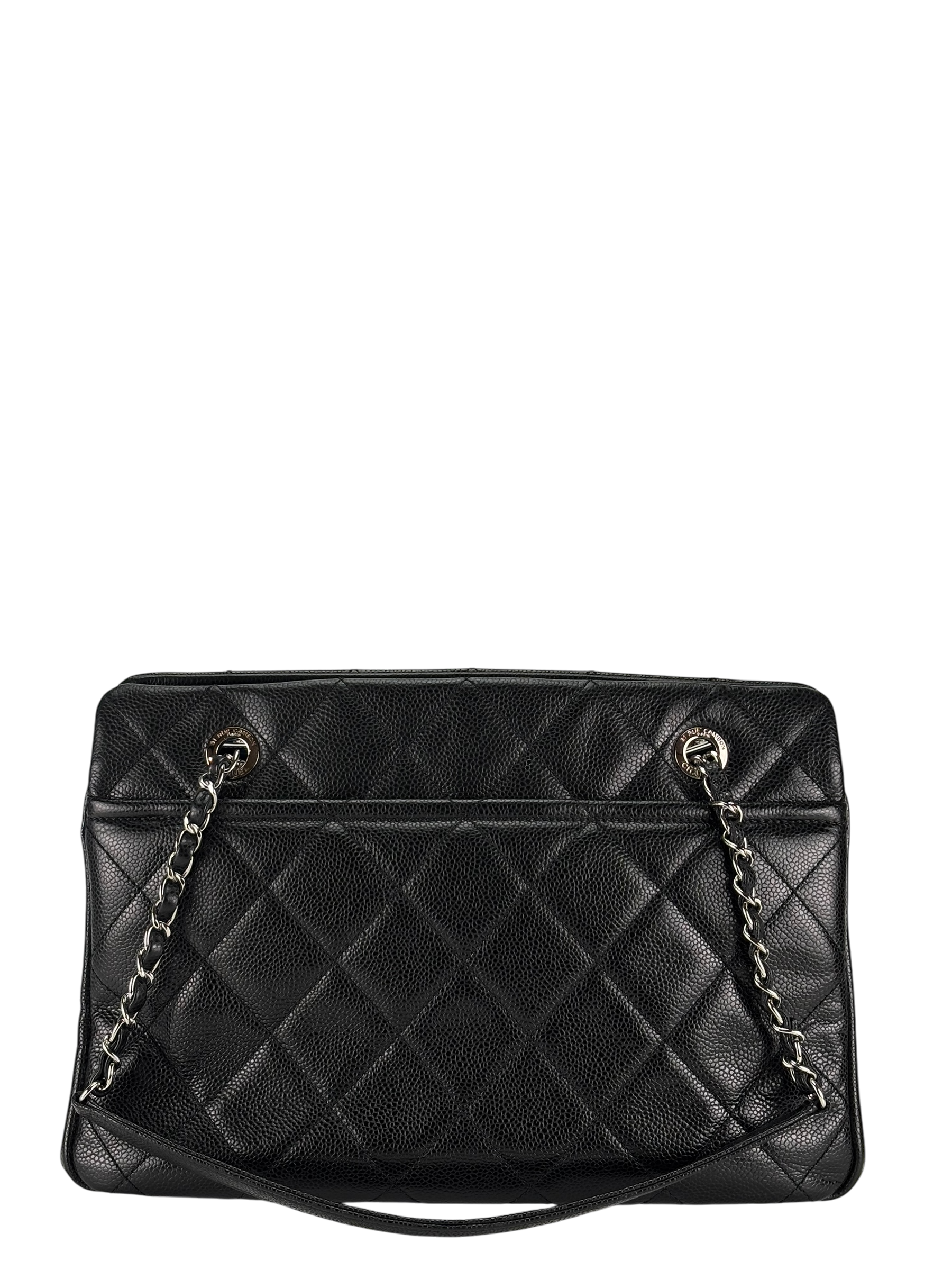 CHANEL - CHANEL - Timeless CC Soft Tote Black Caviar 