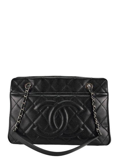 CHANEL - CHANEL - Timeless CC Soft Tote Black Caviar 