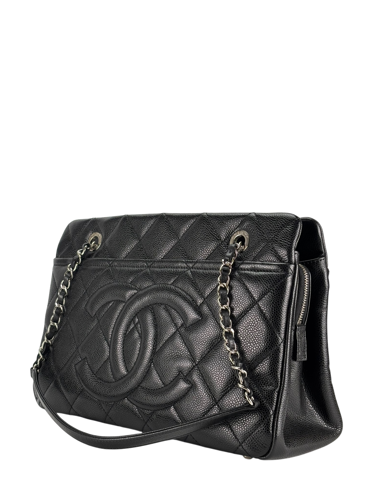 CHANEL - CHANEL - Timeless CC Soft Tote Black Caviar