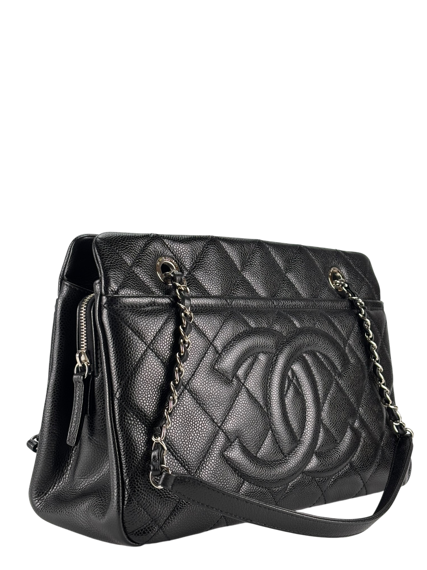 CHANEL - CHANEL - Timeless CC Soft Tote Black Caviar
