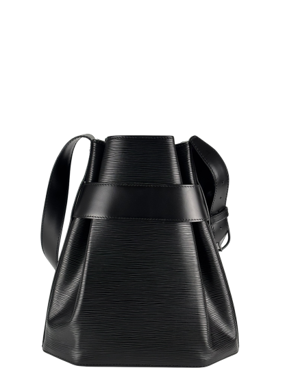 LOUIS VUITTON - Black Epi Louis Bag Bucket Bag