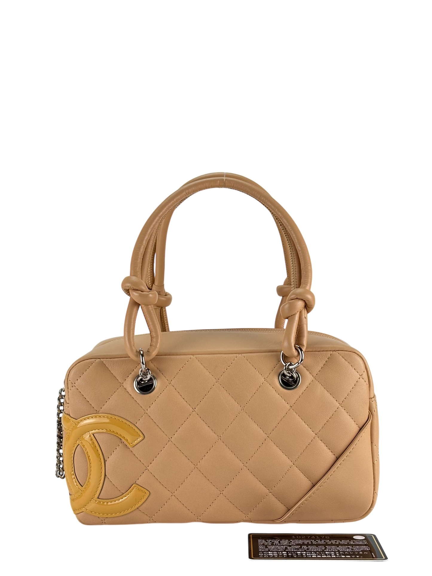 CHANEL - Small Beigo Cambon Handbag