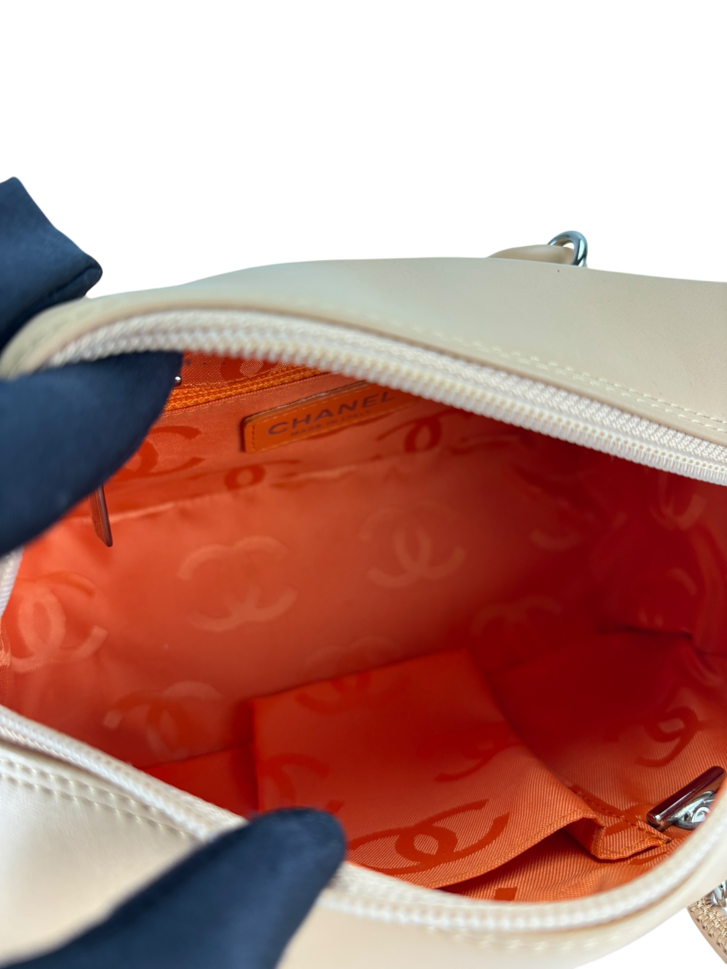CHANEL - Small Beigo Cambon Handbag