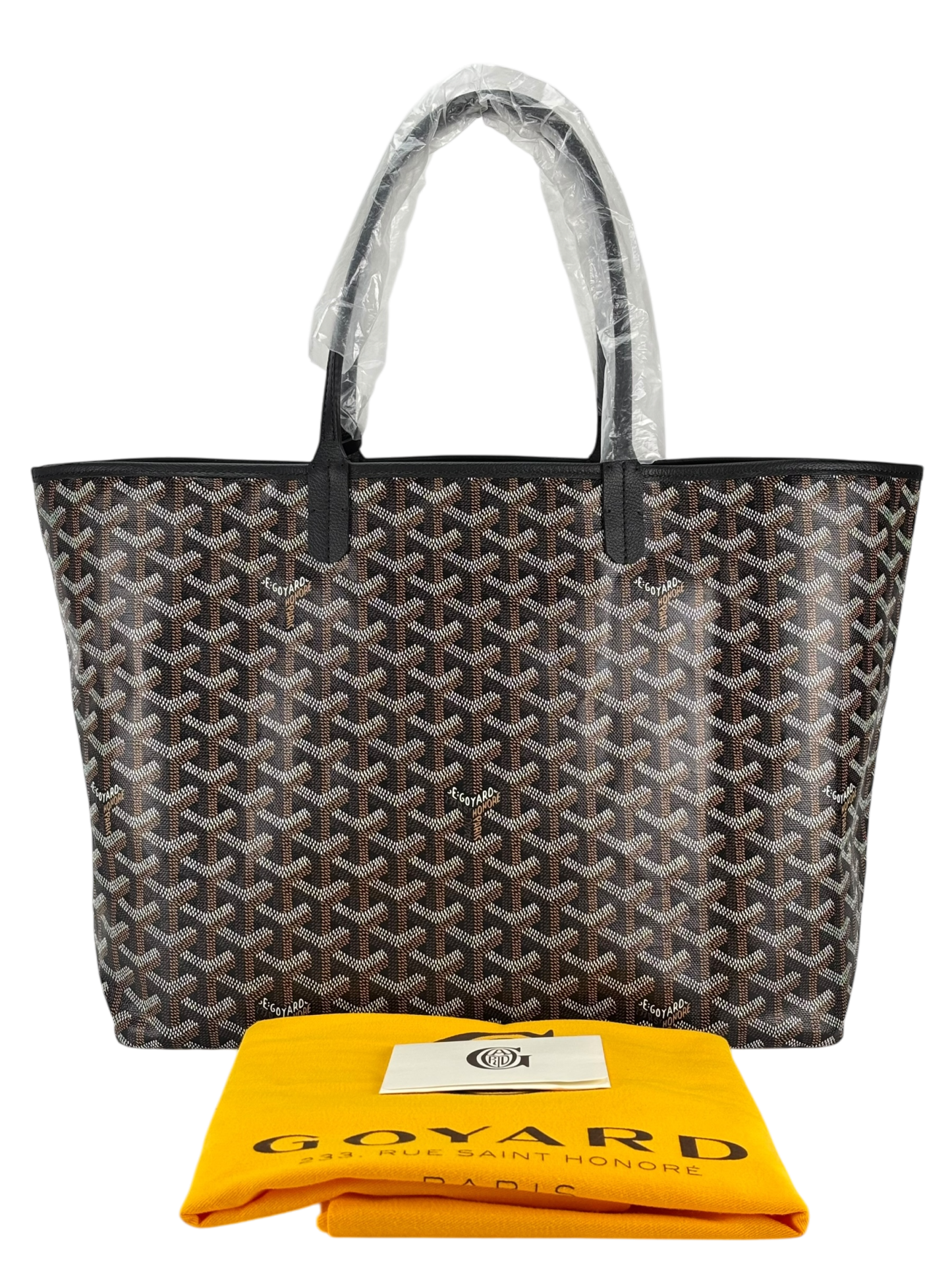 GOYARD - Saint Louis PM Tote Bag Black