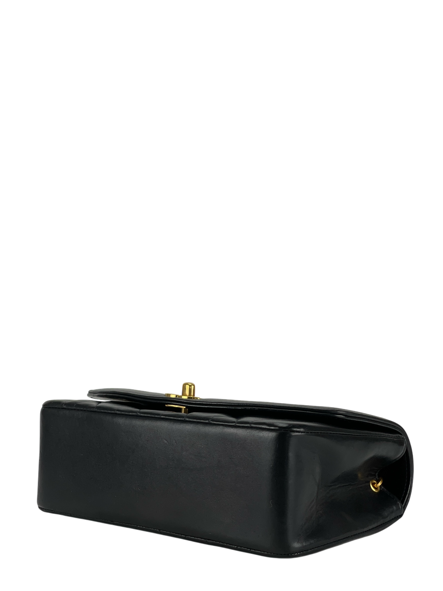 CHANEL - Navy Lambskin Small Diana Shoulder Bag