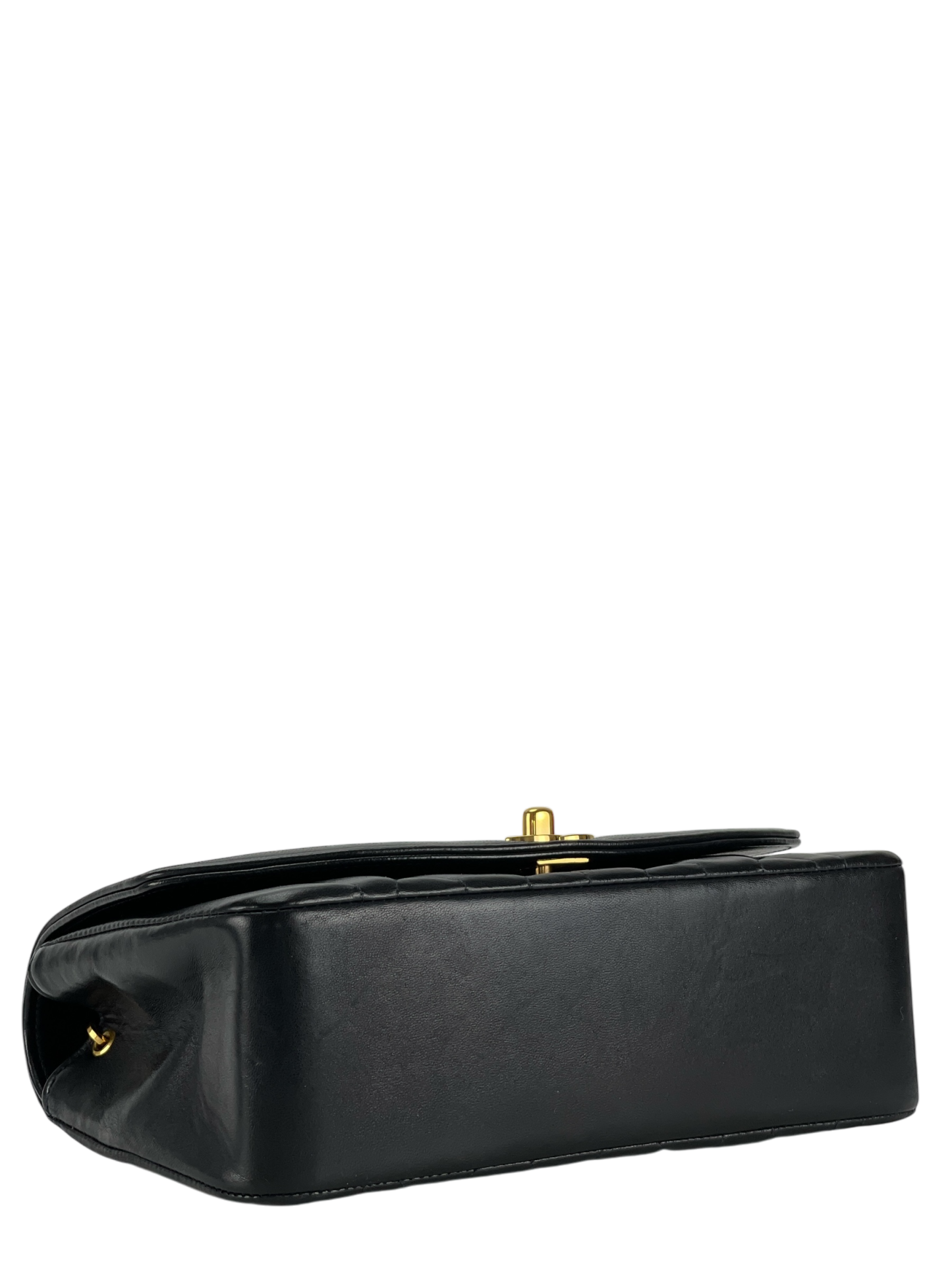 CHANEL - Navy Lambskin Small Diana Shoulder Bag