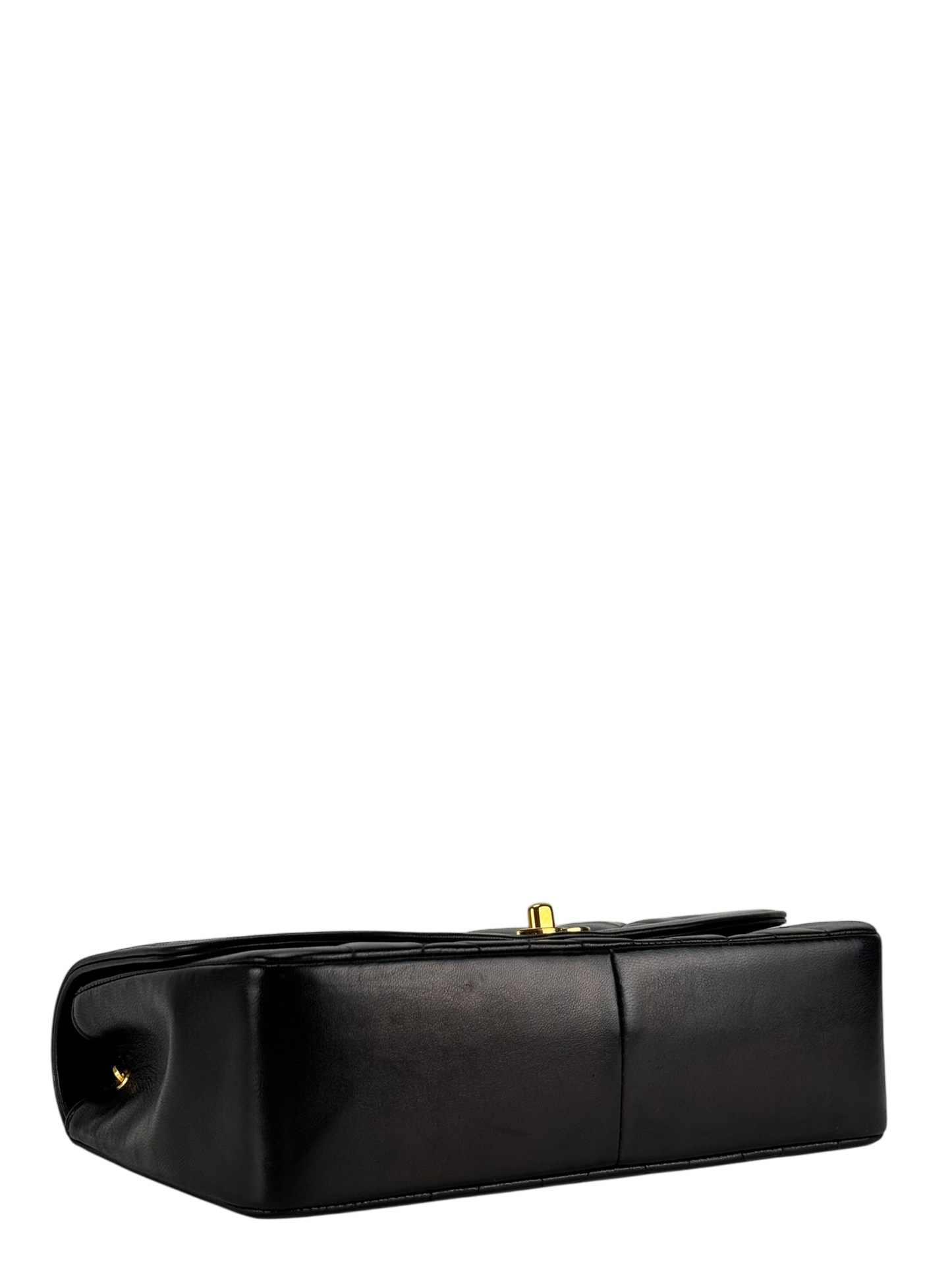 CHANEL - Black Lambskin Medium Diana Shoulder Bag