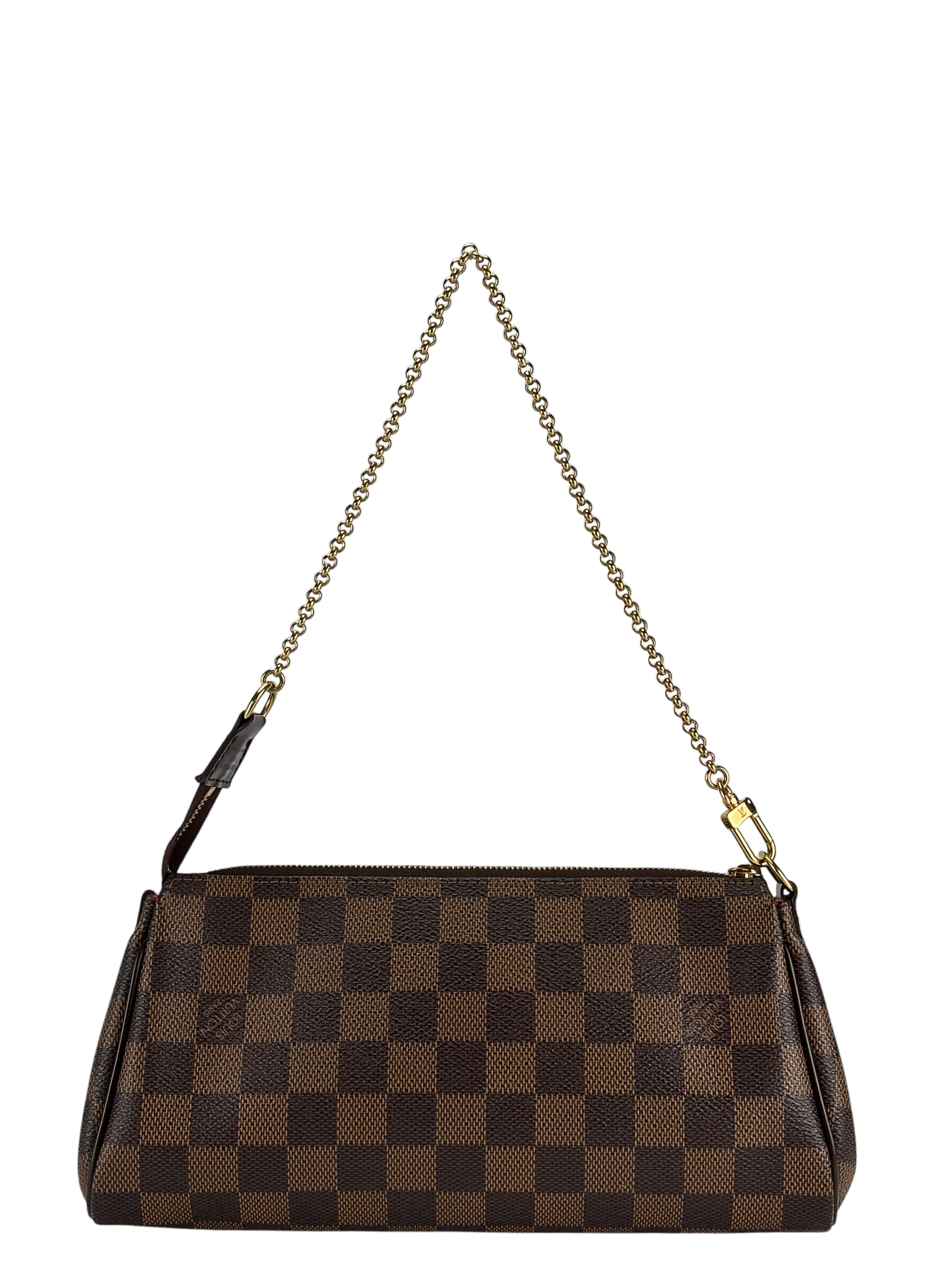 LOUIS VUITTON - Damier Ebene Eva 2way Shoulder Bag 