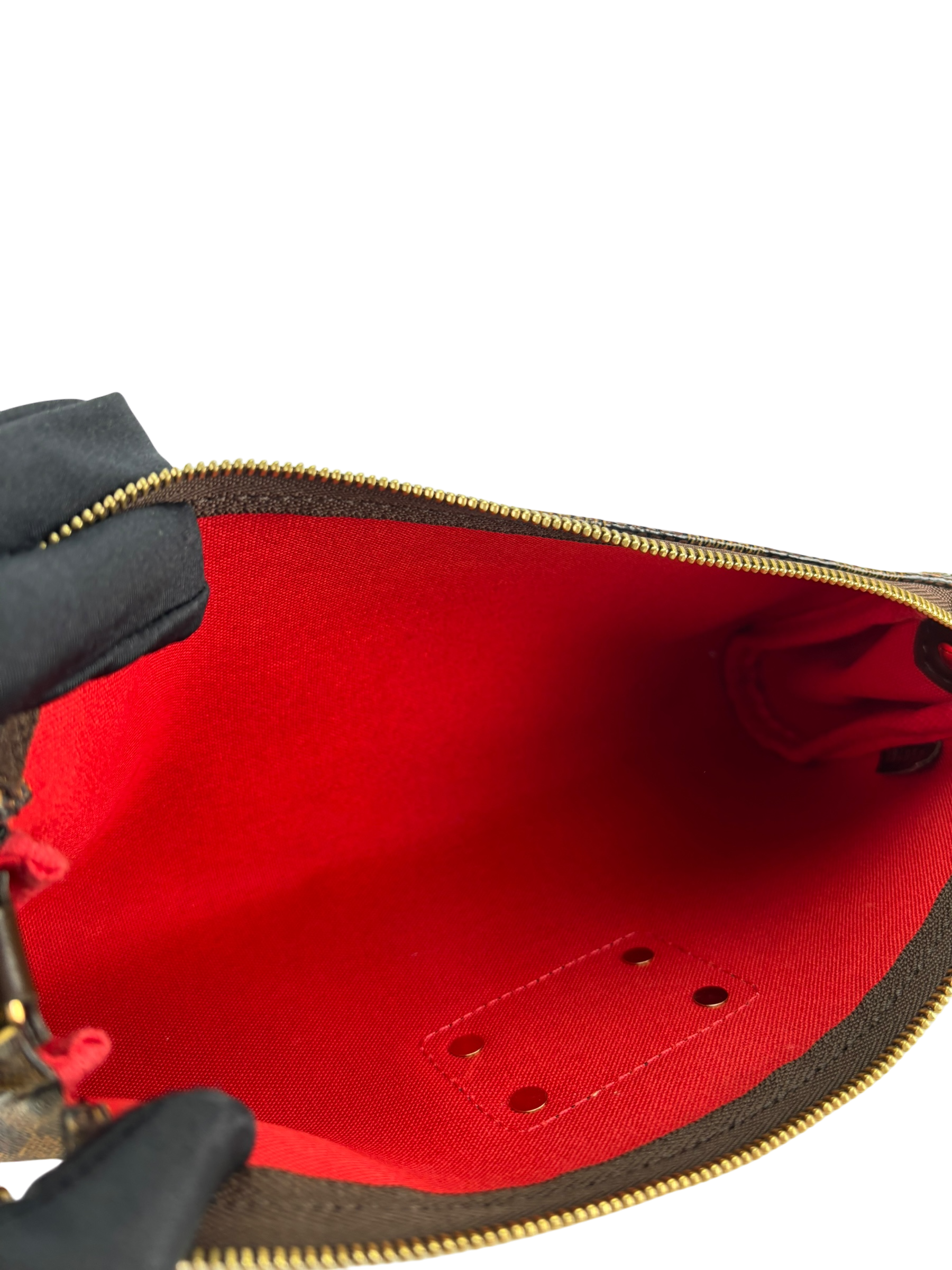 LOUIS VUITTON - Damier Ebene Eva 2way Shoulder Bag 