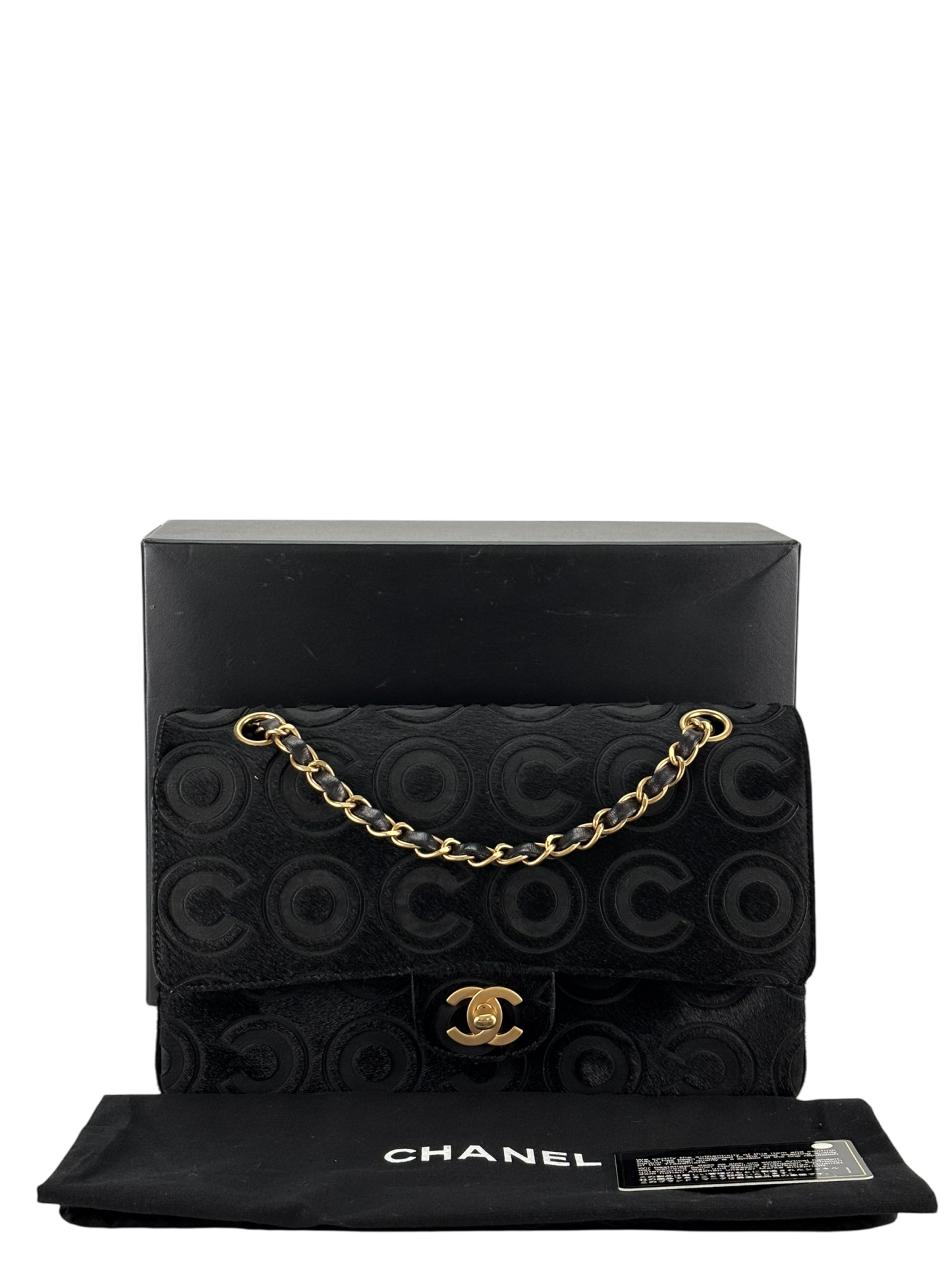 CHANEL - Timeless Classique Pony Style Horsehair Crossbody Bag