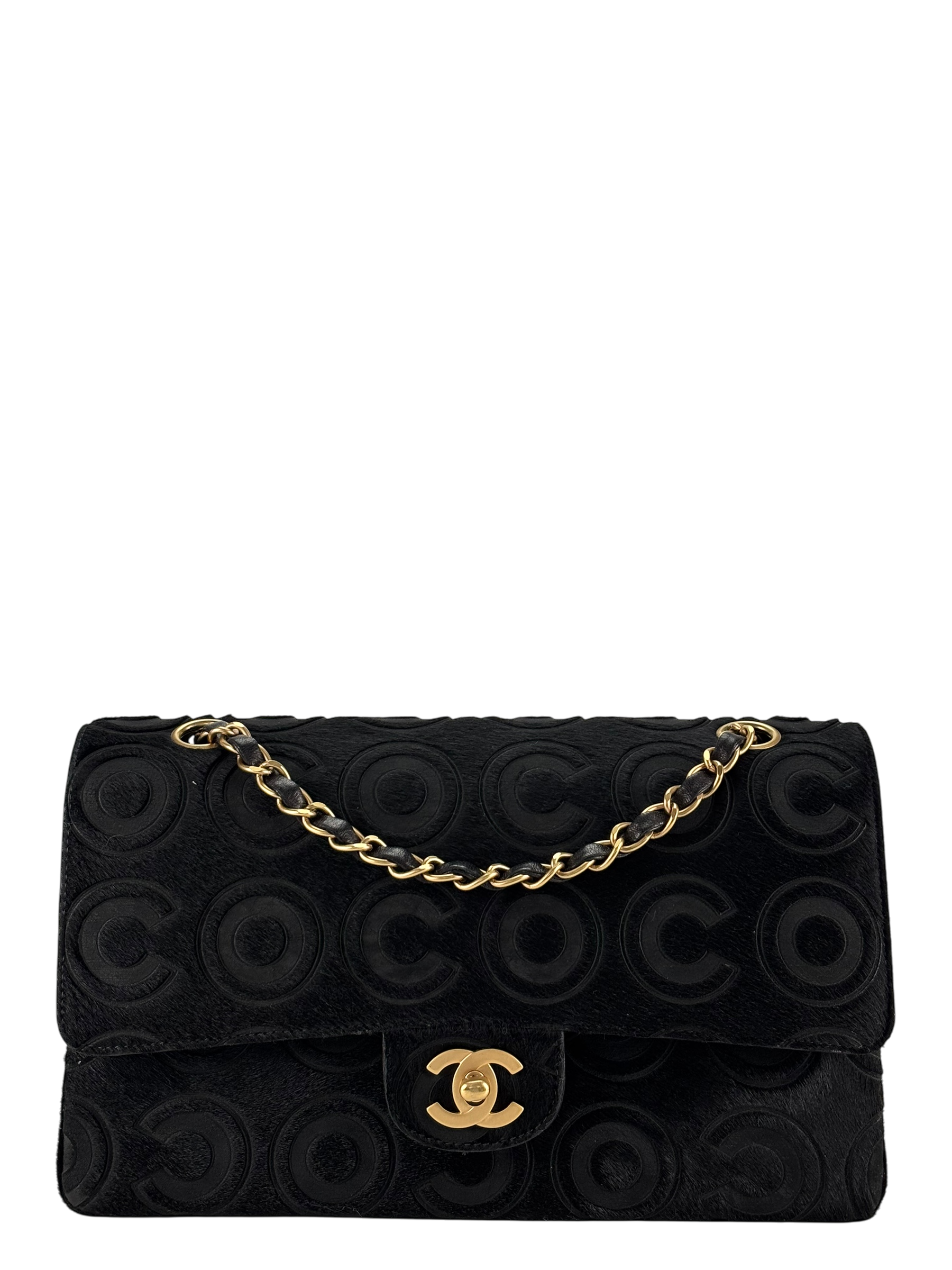 CHANEL - Timeless Classique Pony Style Horsehair Crossbody Bag