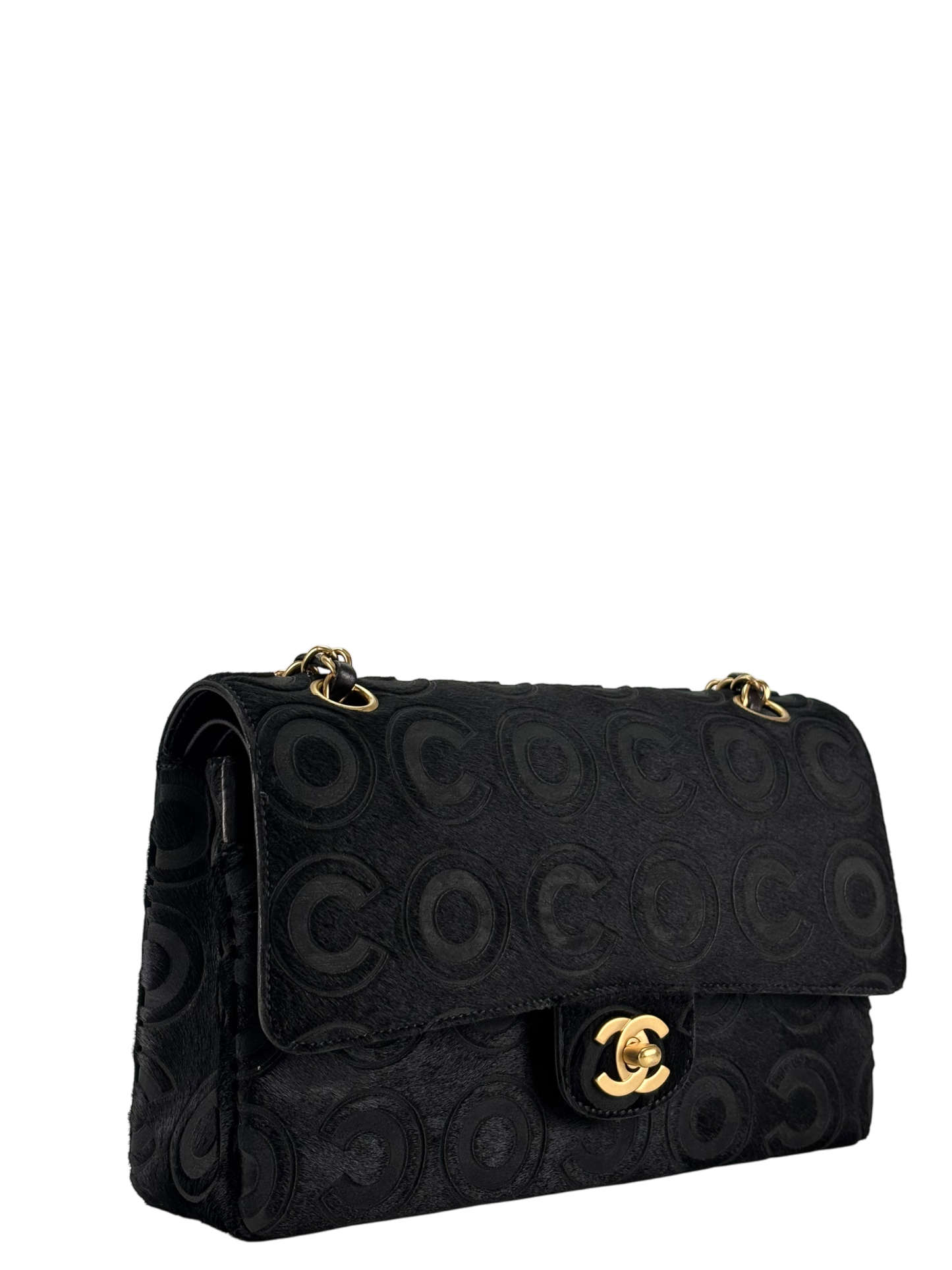 CHANEL - Timeless Classique Pony Style Horsehair Crossbody Bag