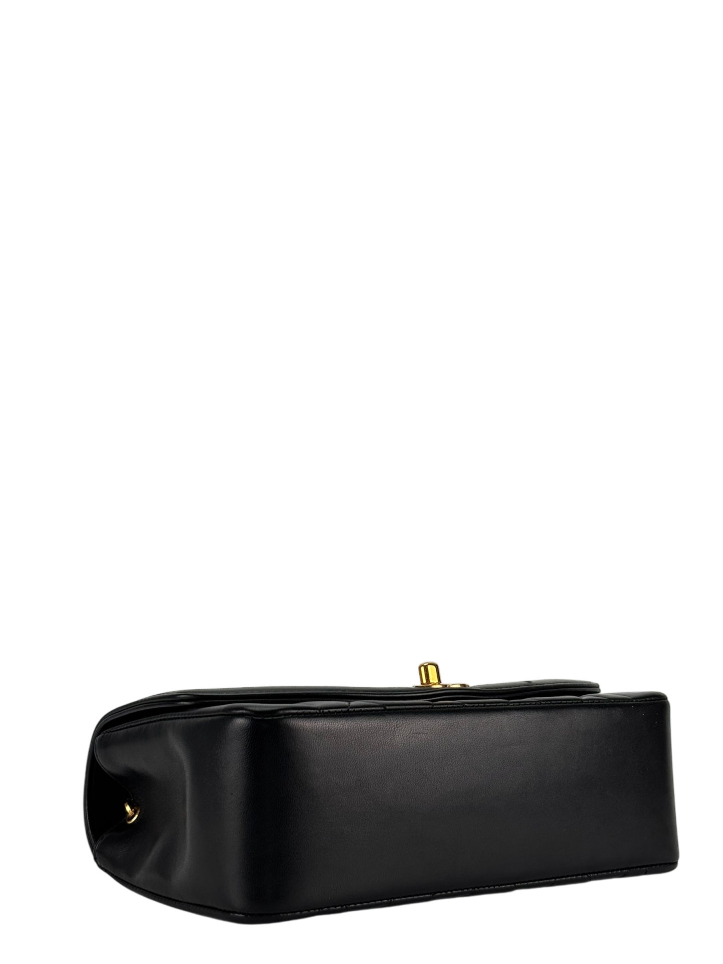 CHANEL - Black Lambskin Small Diana Shoulder Bag