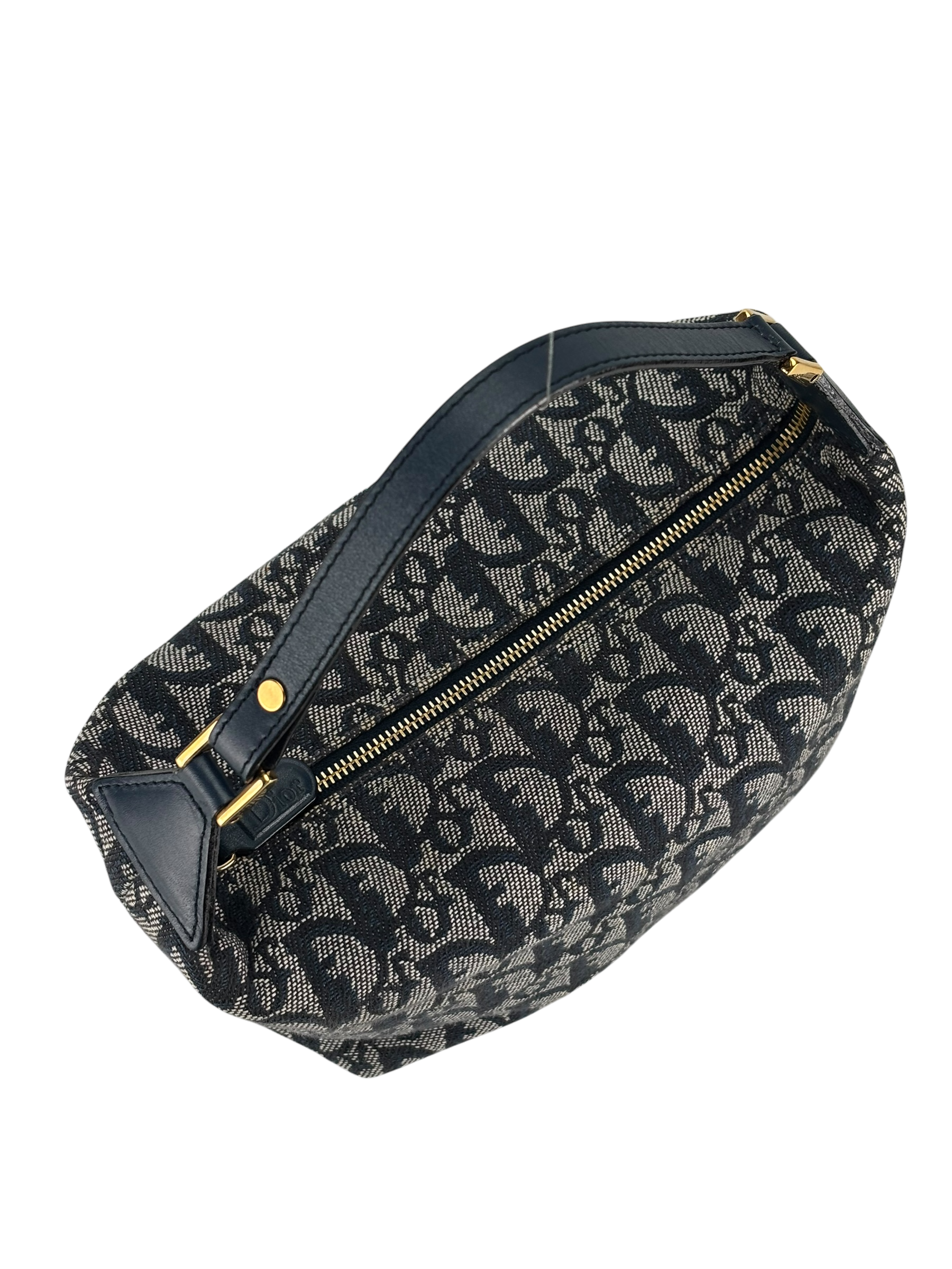 DIOR - Navy Trotter Accessory Pouch Handbag