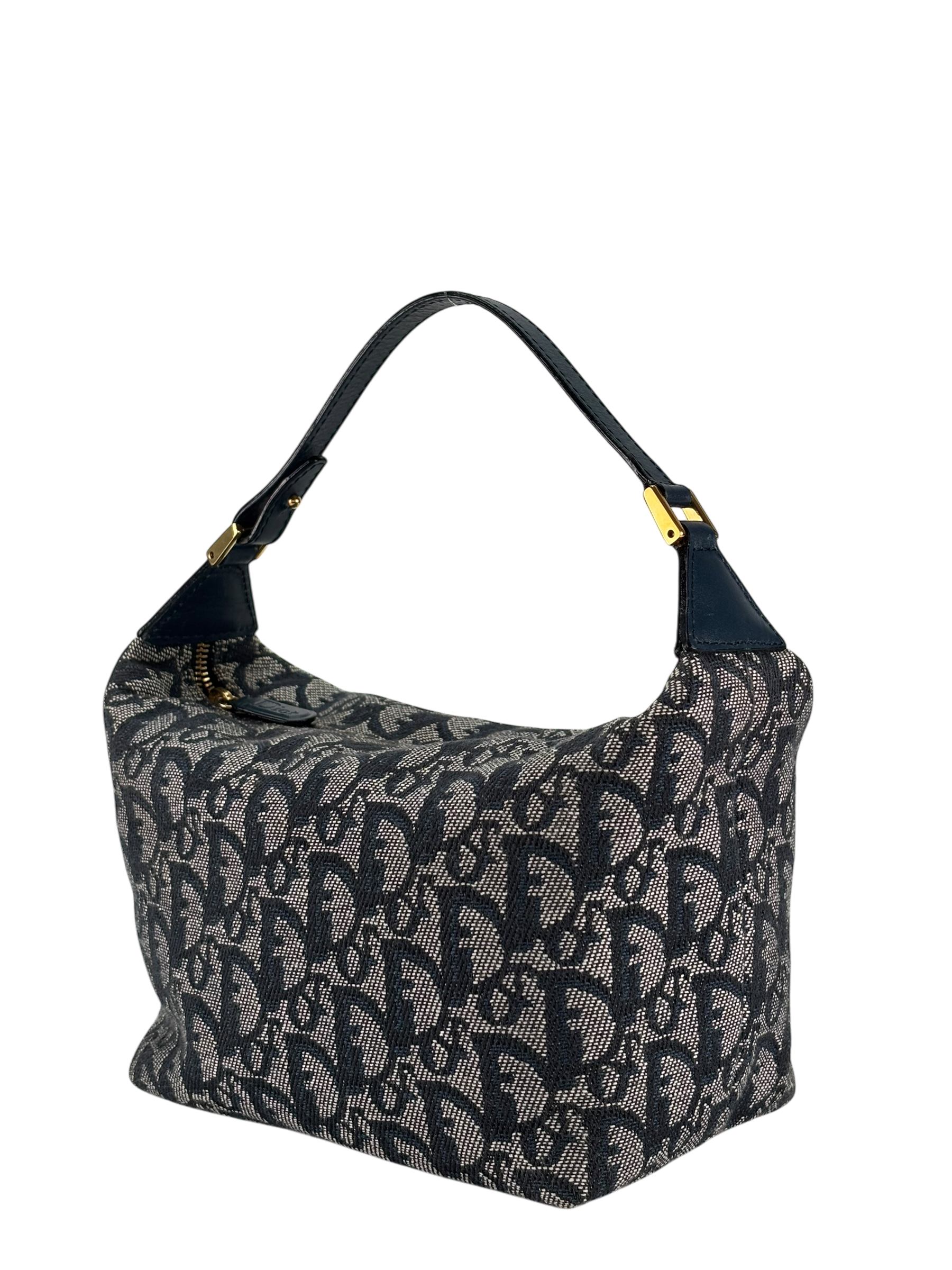 DIOR - Navy Trotter Accessory Pouch Handbag