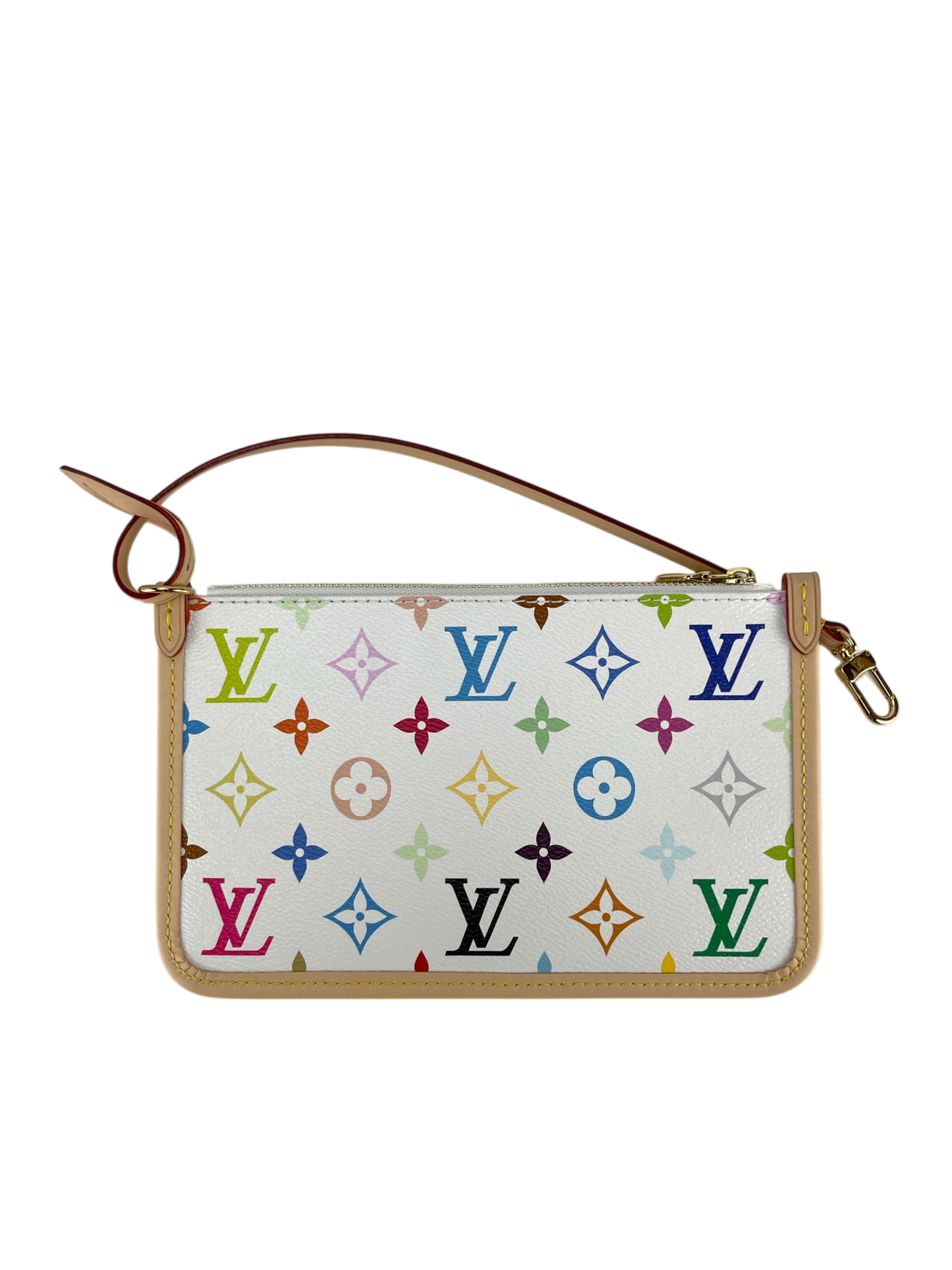LOUIS VUITTON - Takashi Murakami Carryall NM PM Multicolor White