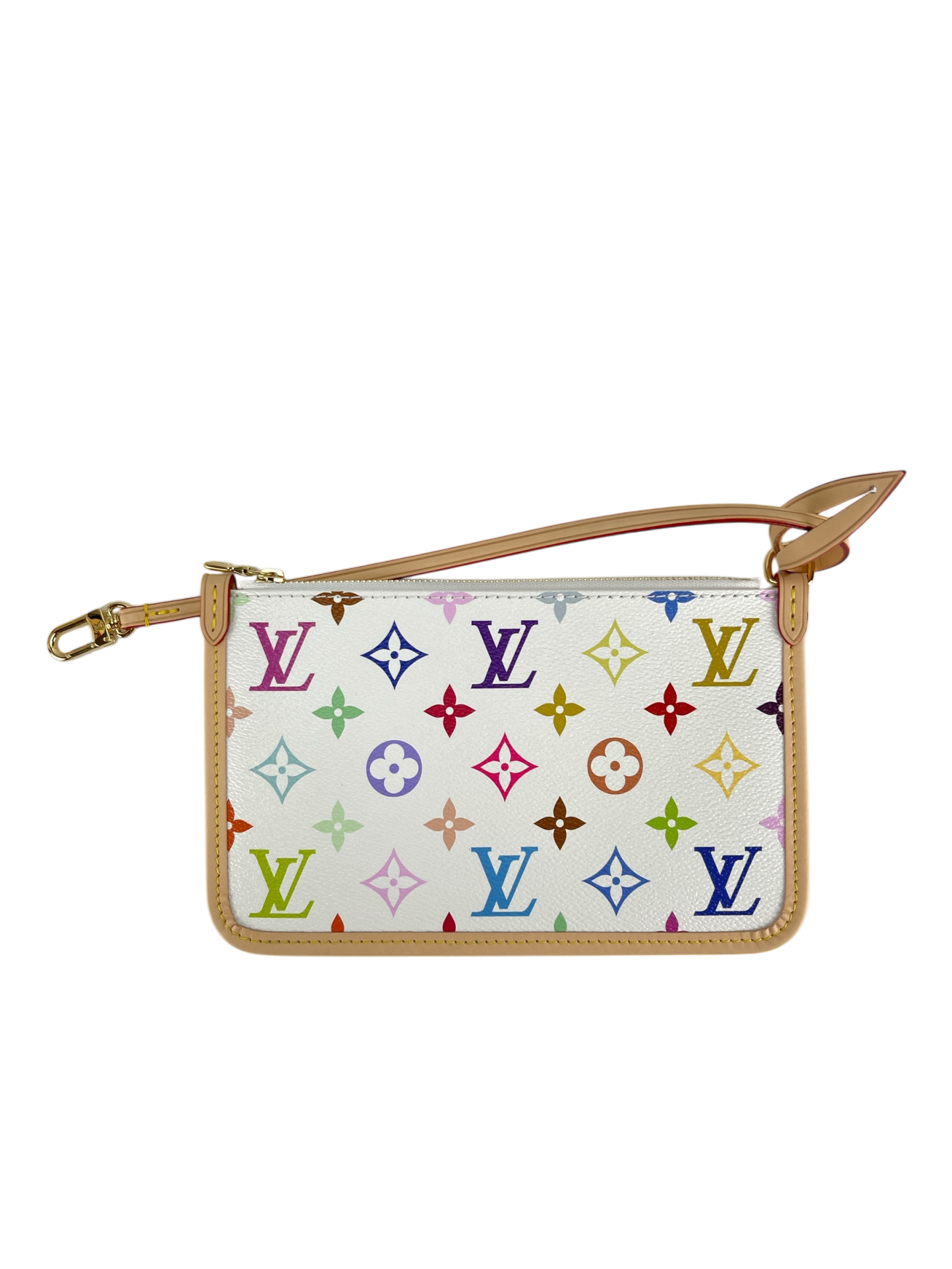 LOUIS VUITTON - Takashi Murakami Carryall NM PM Multicolor White