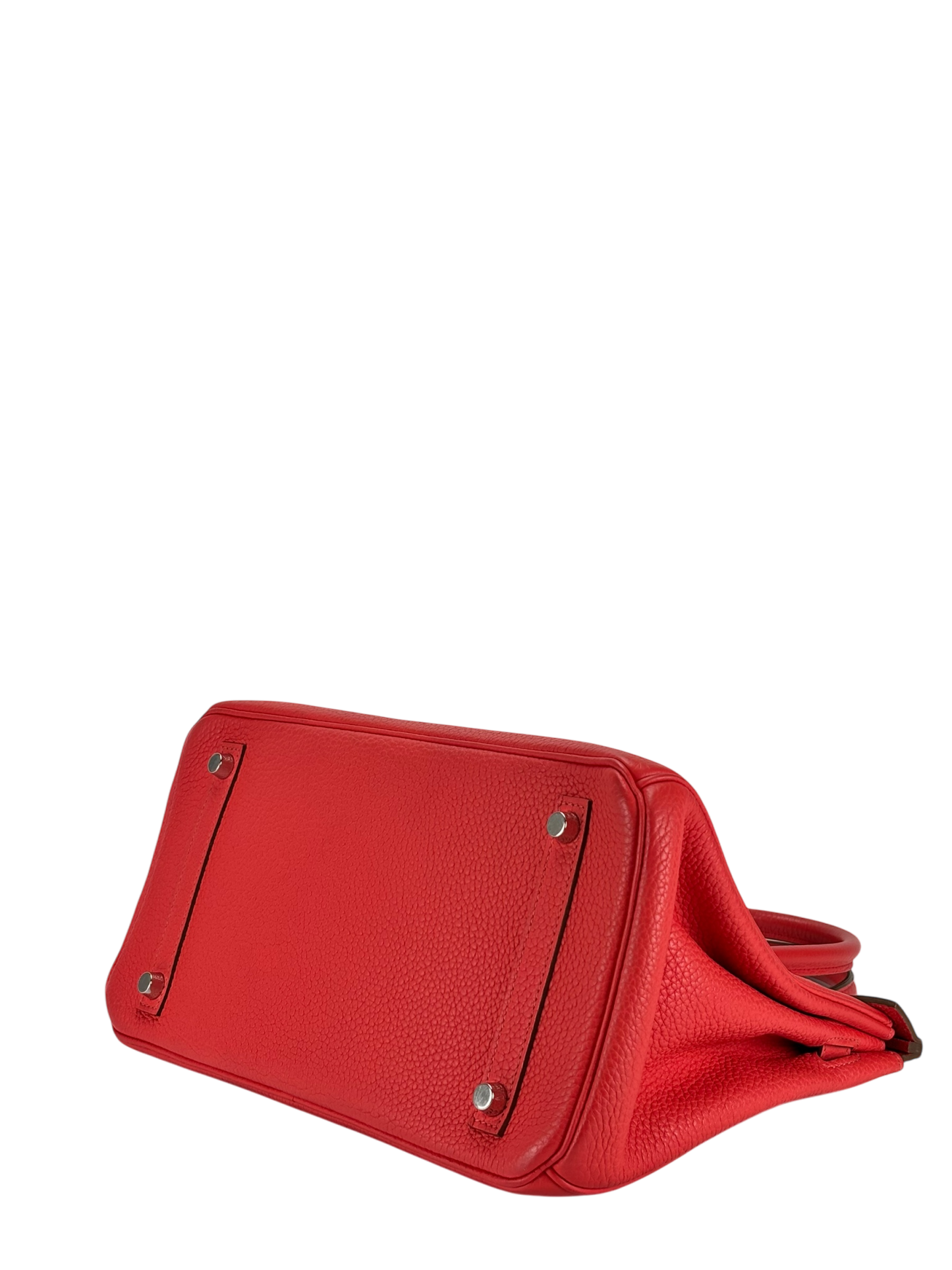 HERMES - Birkin 30 Rouge Pivoine Togo Palladium Hardware