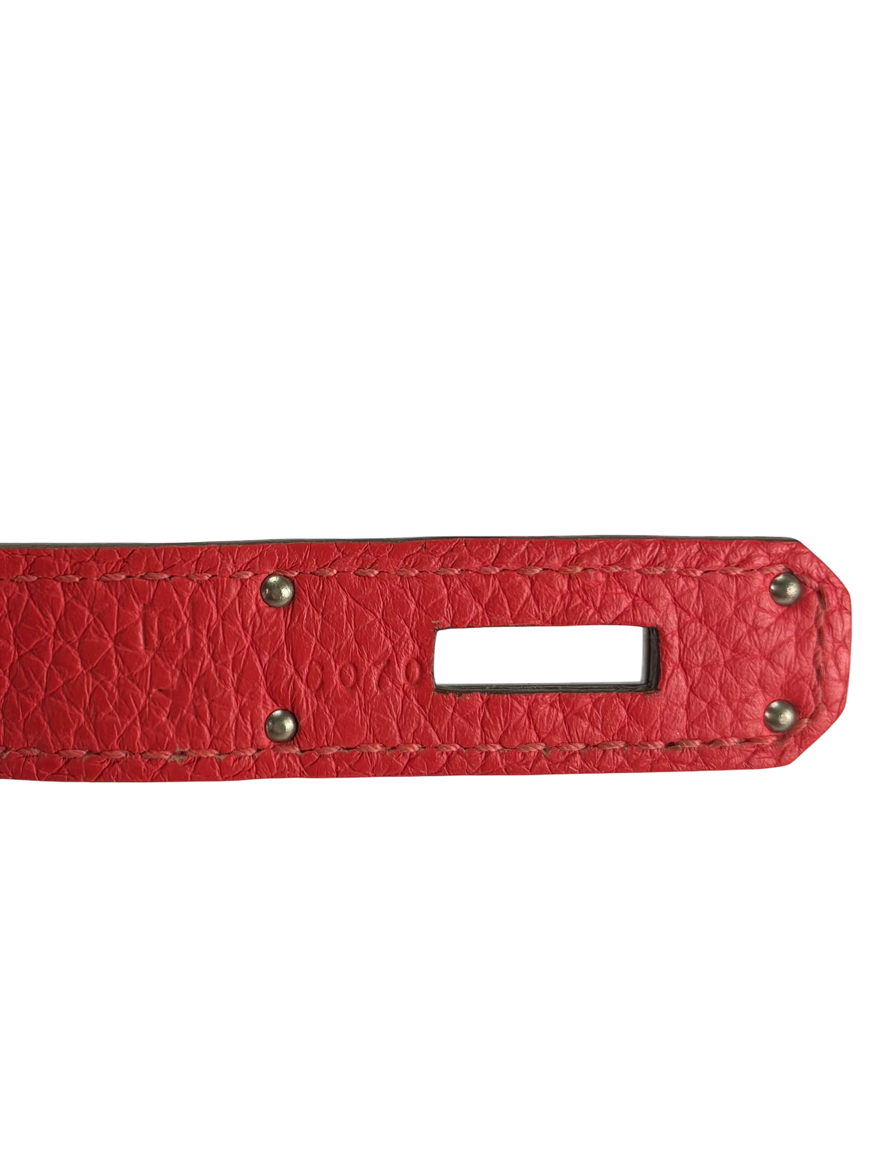 HERMES - Birkin 30 Rouge Pivoine Togo Palladium Hardware
