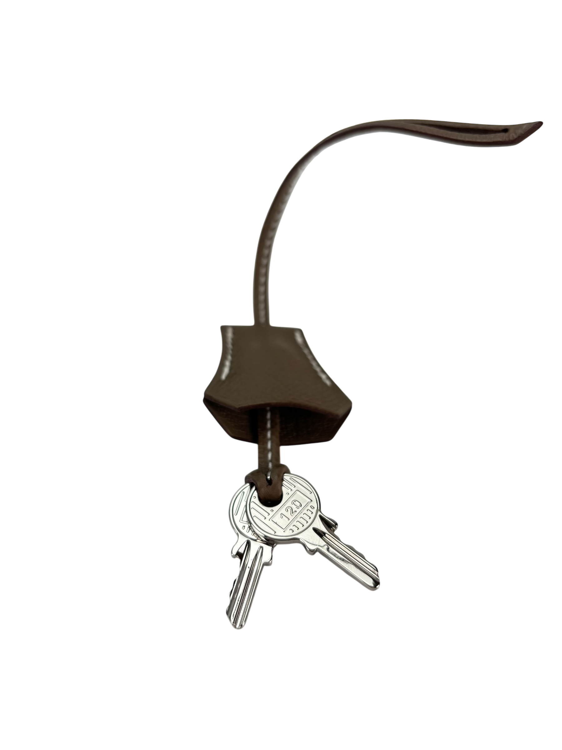 HERMES - Kelly 25 Etoupe Epsom Palladium Hardware