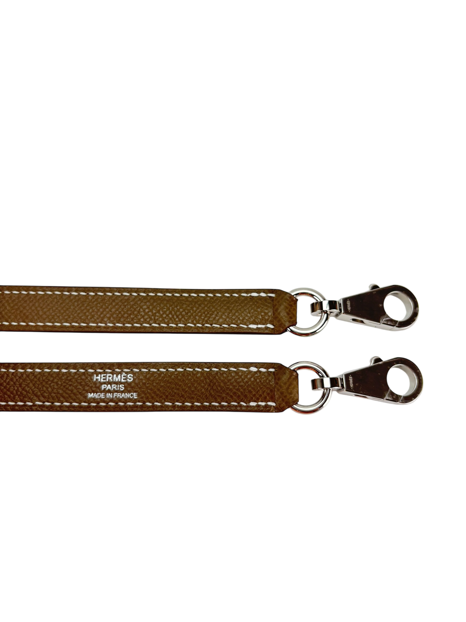 HERMES - Kelly 25 Etoupe Epsom Palladium Hardware
