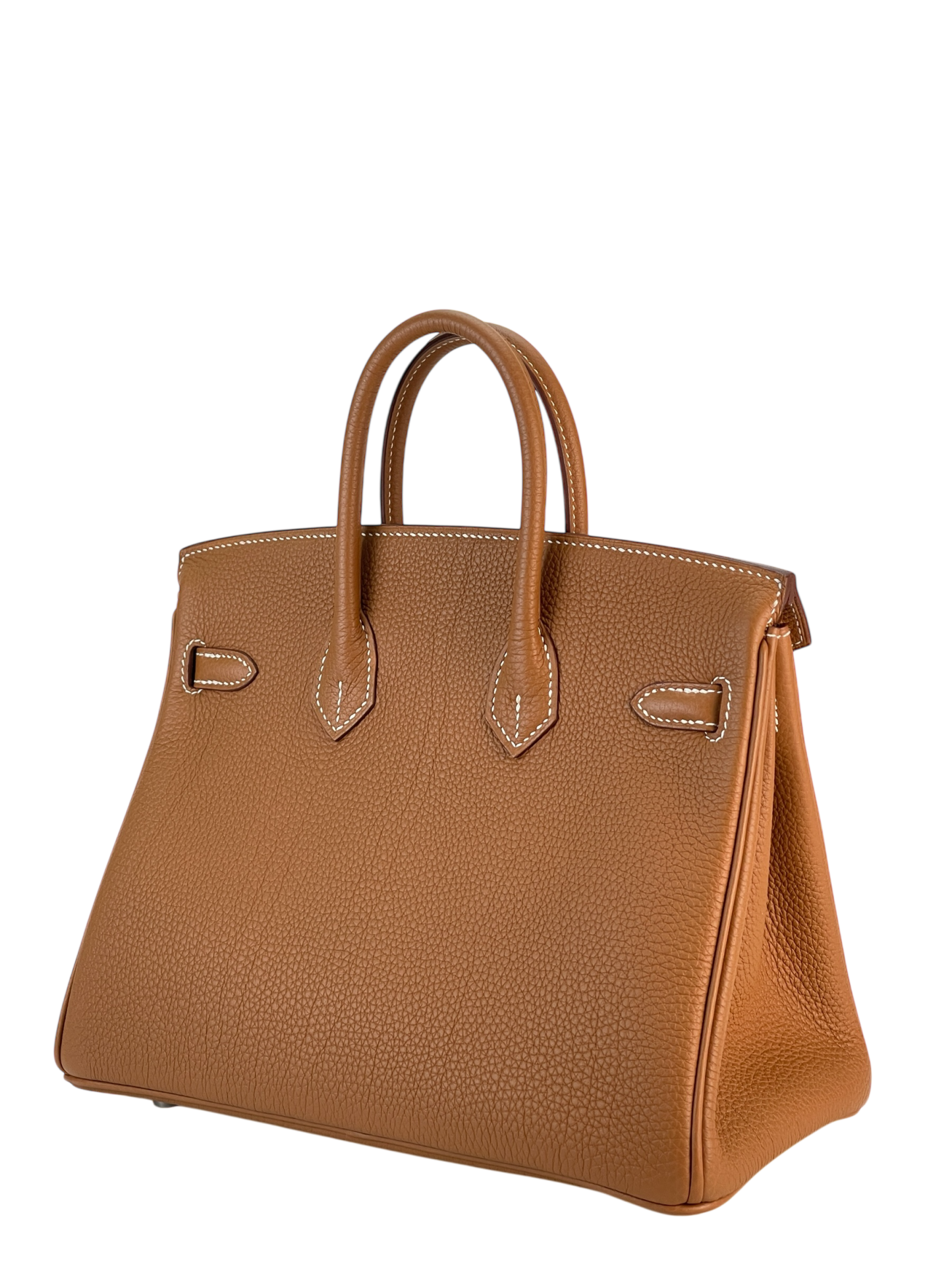 HERMES - Birkin 25 Gold Togo Palladium Hardware