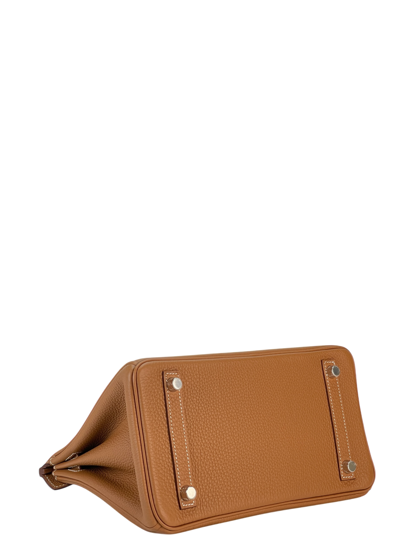 HERMES - Birkin 25 Gold Togo Palladium Hardware 