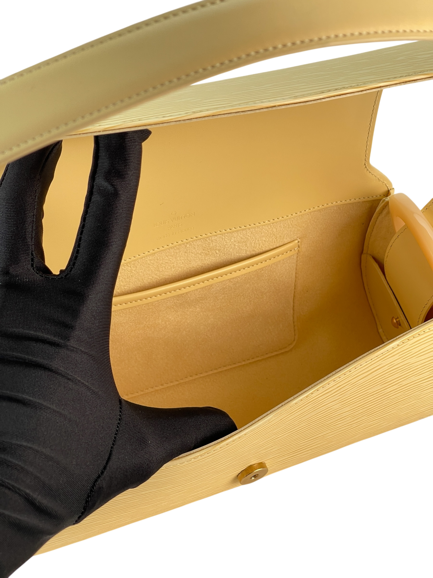 LOUIS VUITTON - Yellow Epi Nocturne PM Vanilla Bag