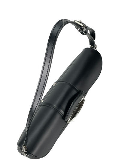 LOUIS VUITTON - Black Epi  Montaigne Clutch Bag