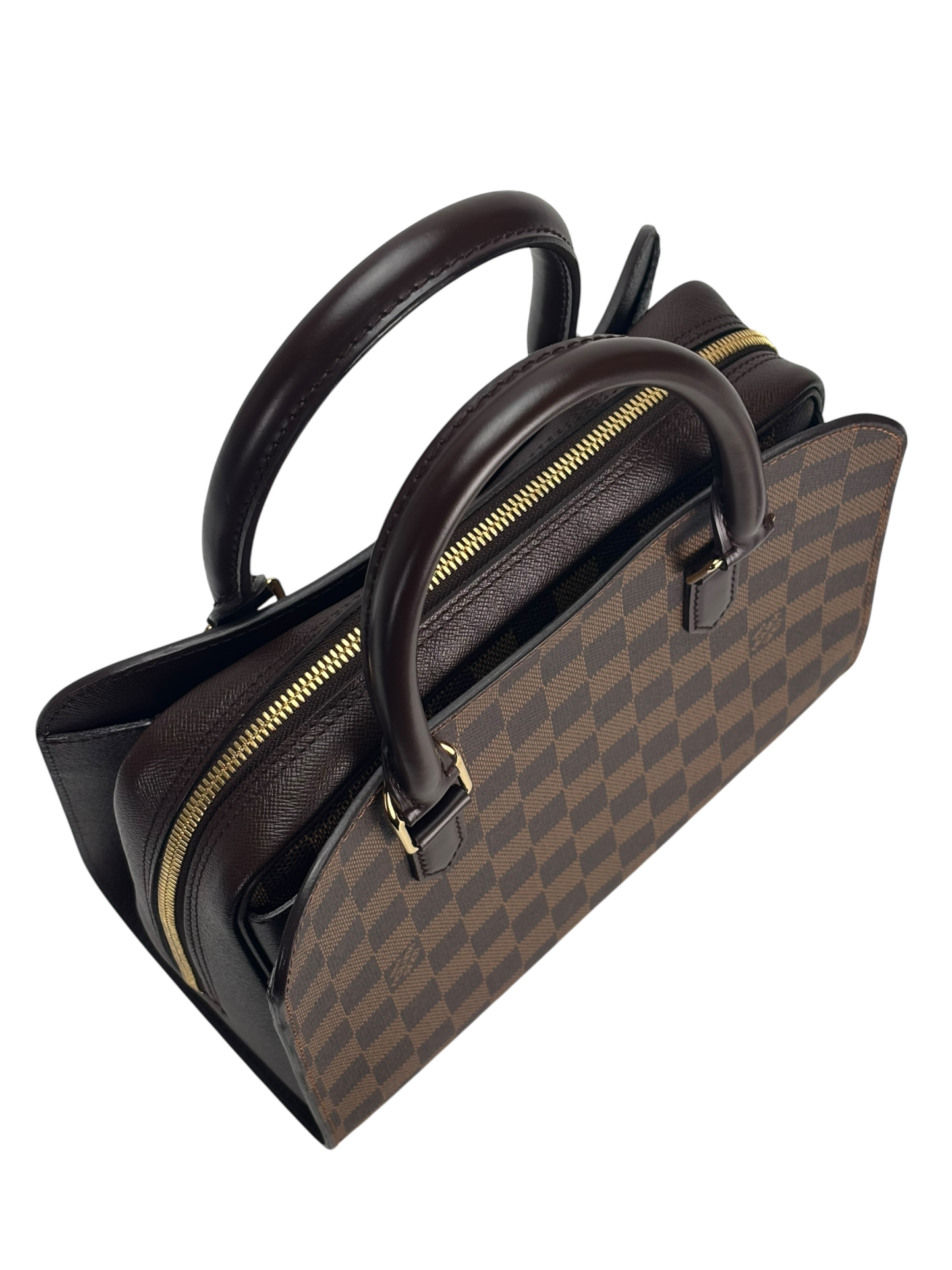 LOUIS VUITTON - Damier Ebene Canvas Handbag