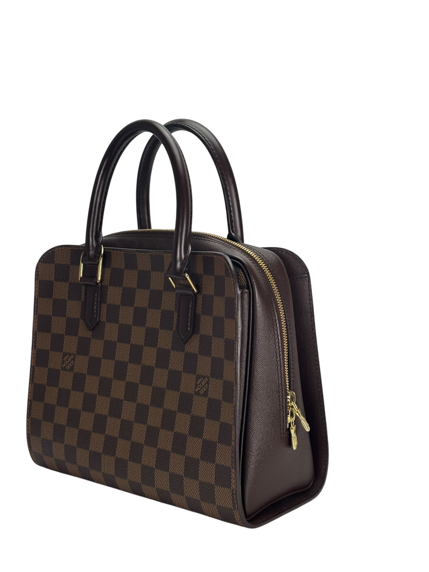 LOUIS VUITTON - Damier Ebene Canvas Handbag 