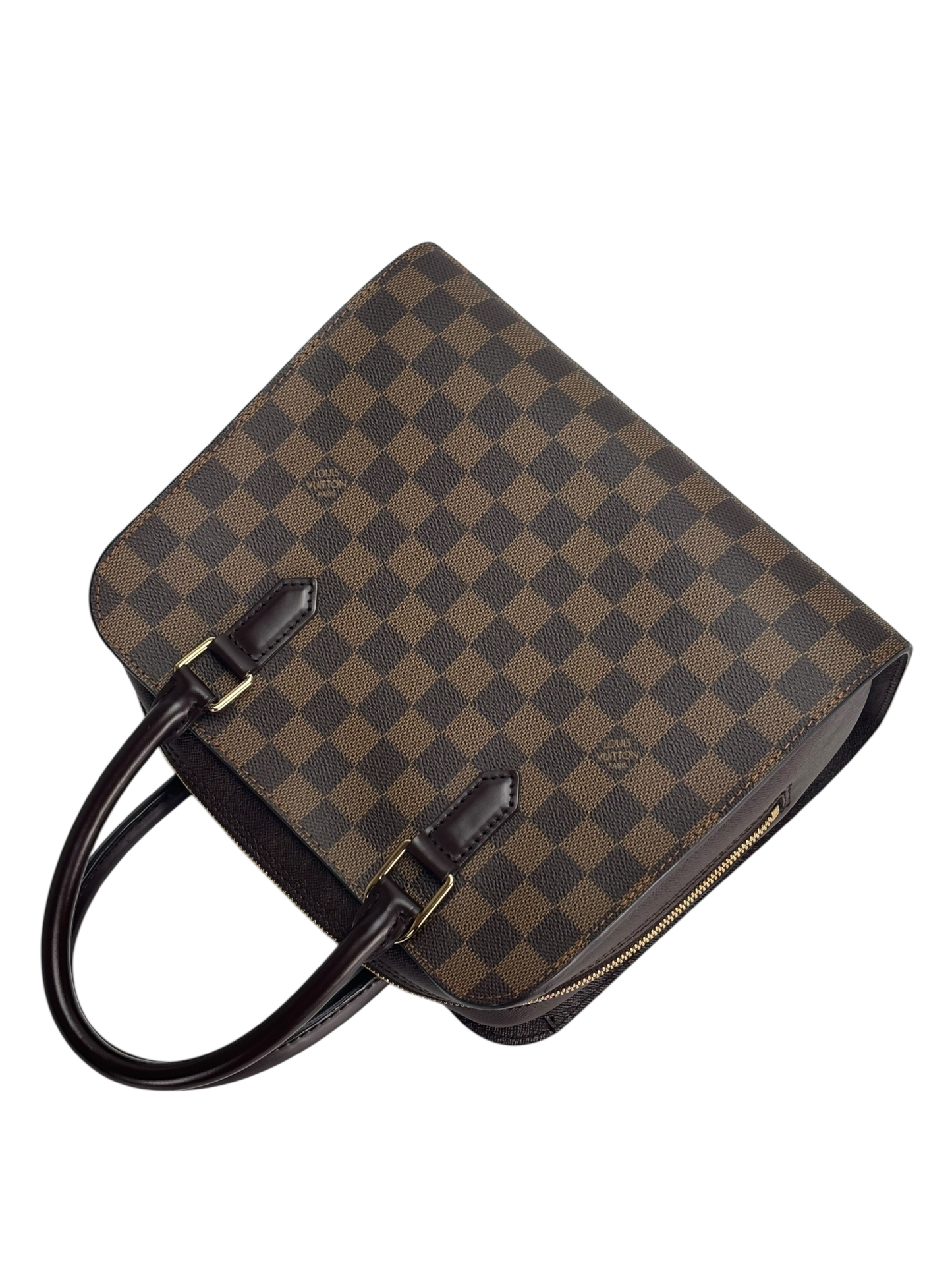LOUIS VUITTON - Damier Ebene Canvas Handbag